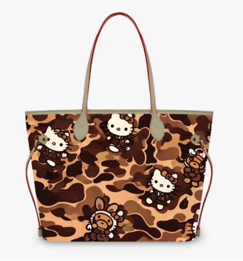 Pink Camo Sweetheart Tote Bag 💕