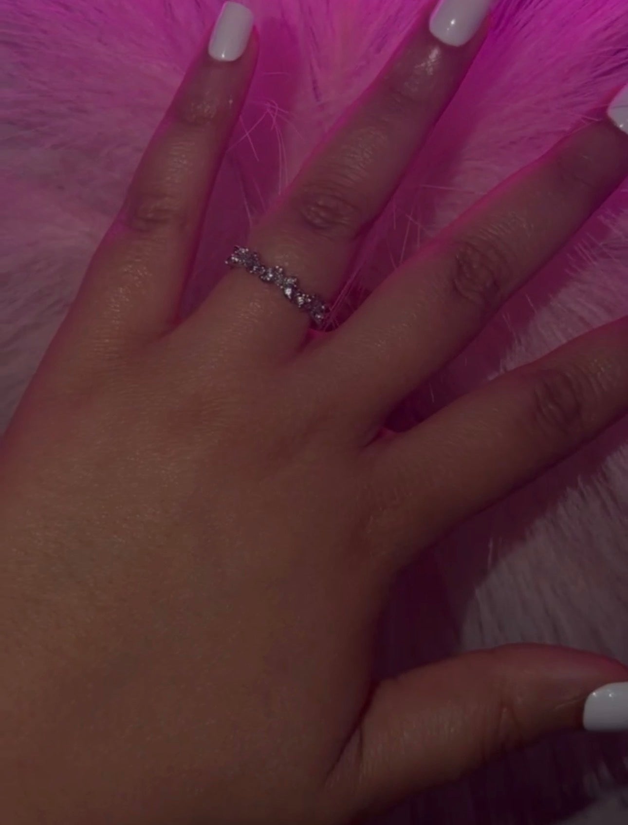Crystal Wave Ring