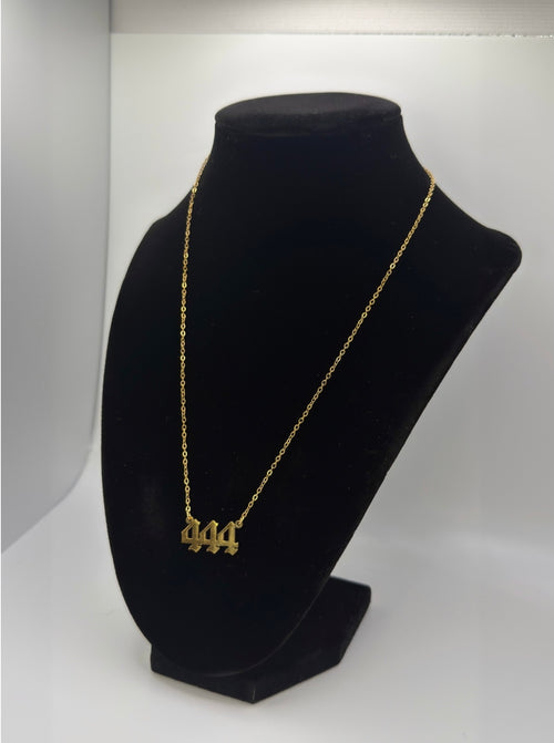 Angel Numbers necklace